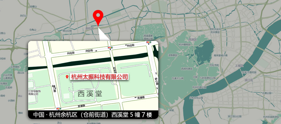 公司位置地图缩略图，点击前往百度地图导航